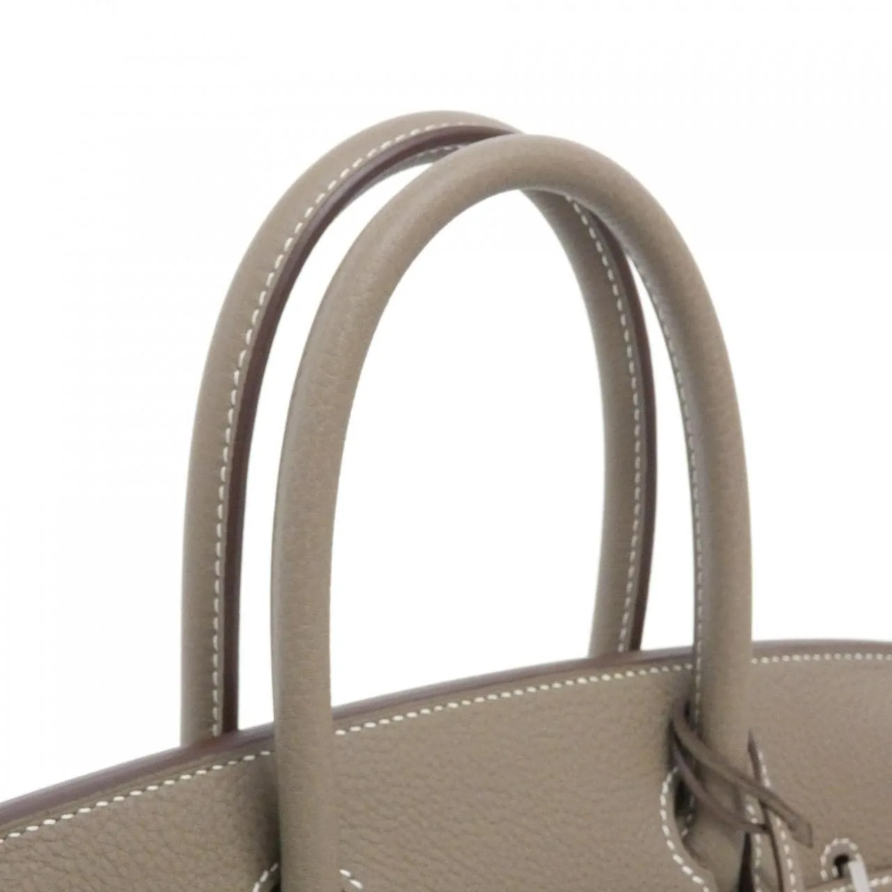 HERMES 030520CK Handbag Togo Etoupe Togo Leather - Thumbnail 5