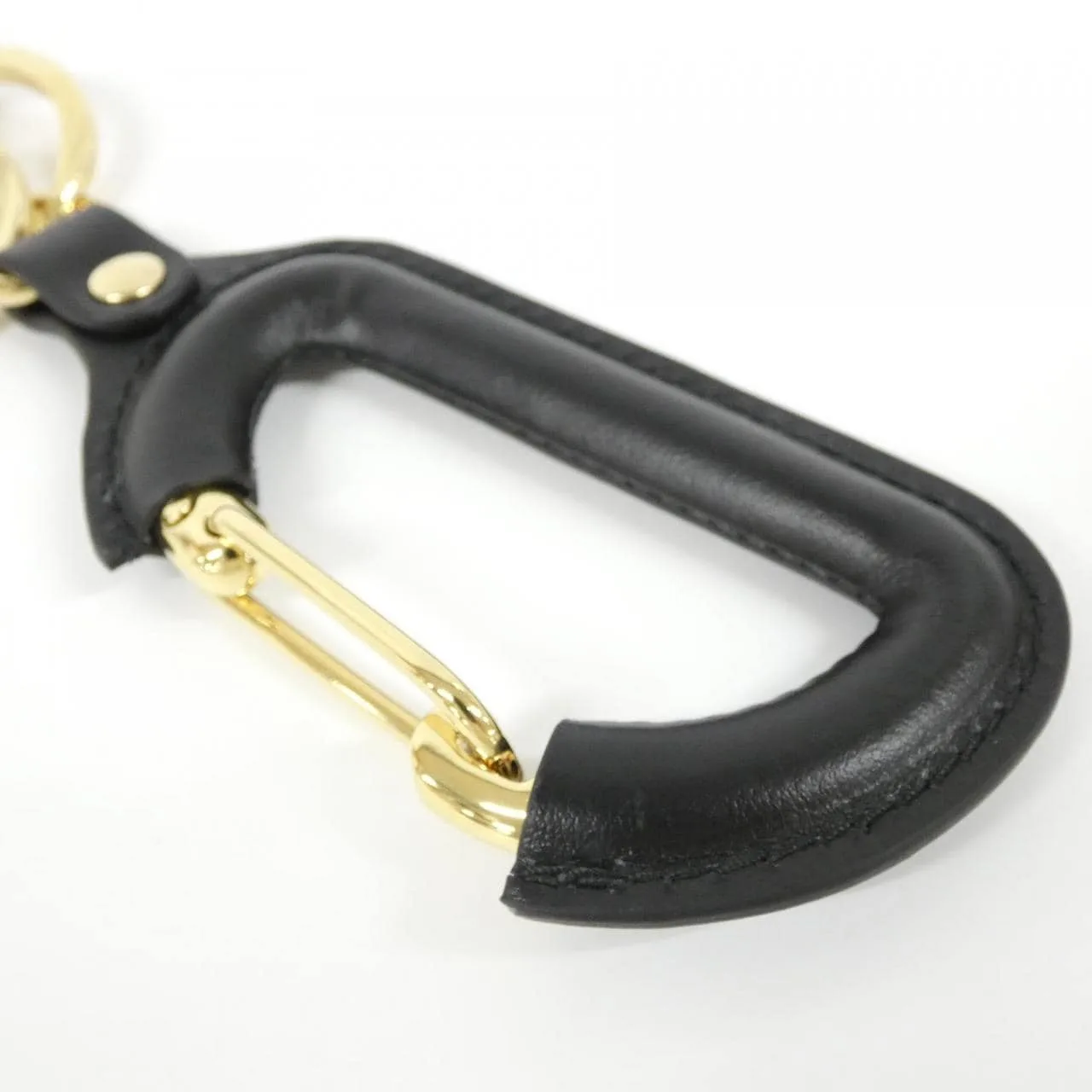 PRADA 1PP194 Key Case 黑色 中古品A - 縮圖 4