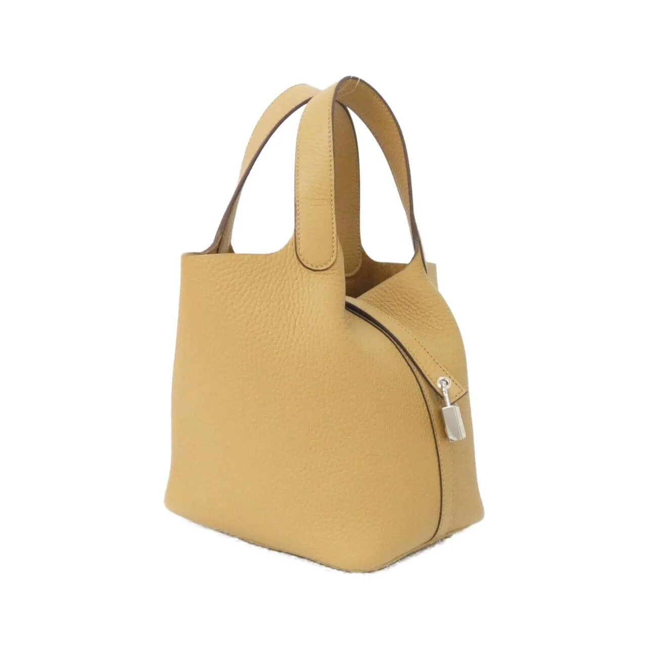 HERMES Picotin 056289CK Handbag Clemence