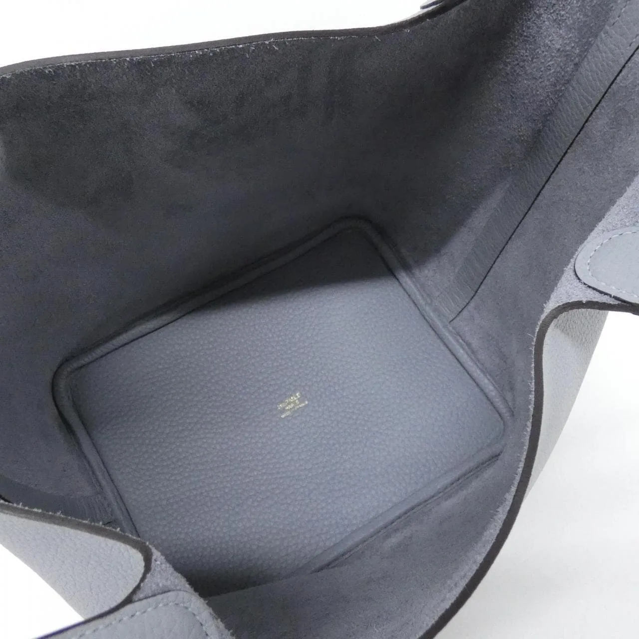 HERMES Picotin 060991CC Handbag Clemence Clemence 皮 未使用品 - 縮圖 5