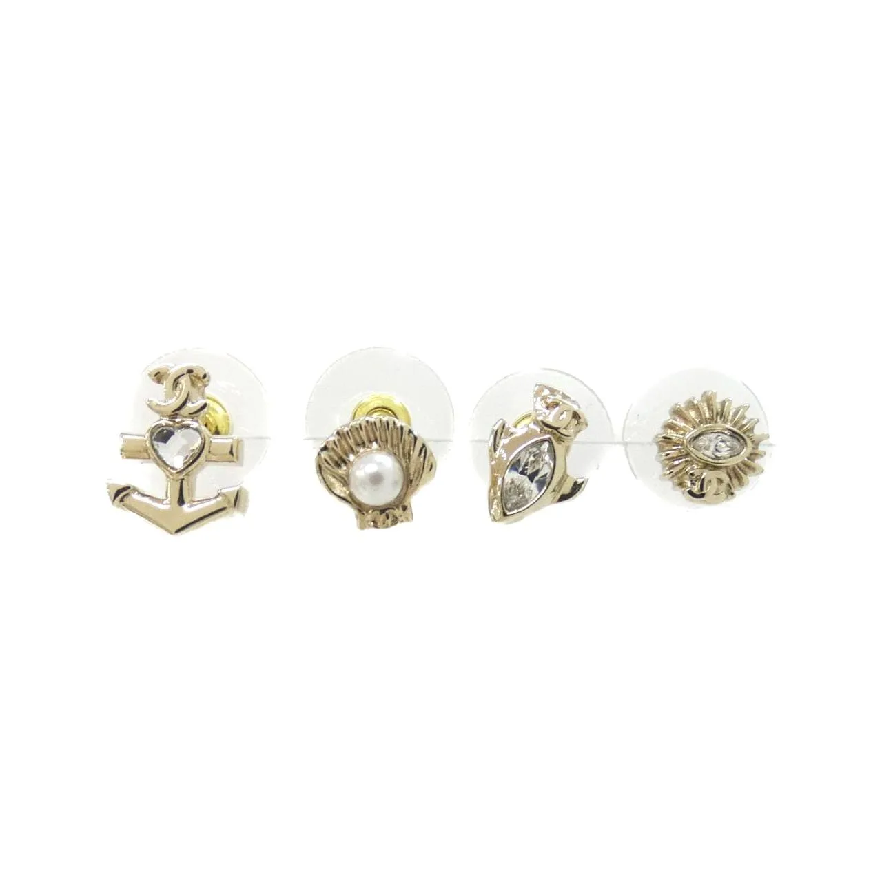 CHANEL ABF103 Accessories White