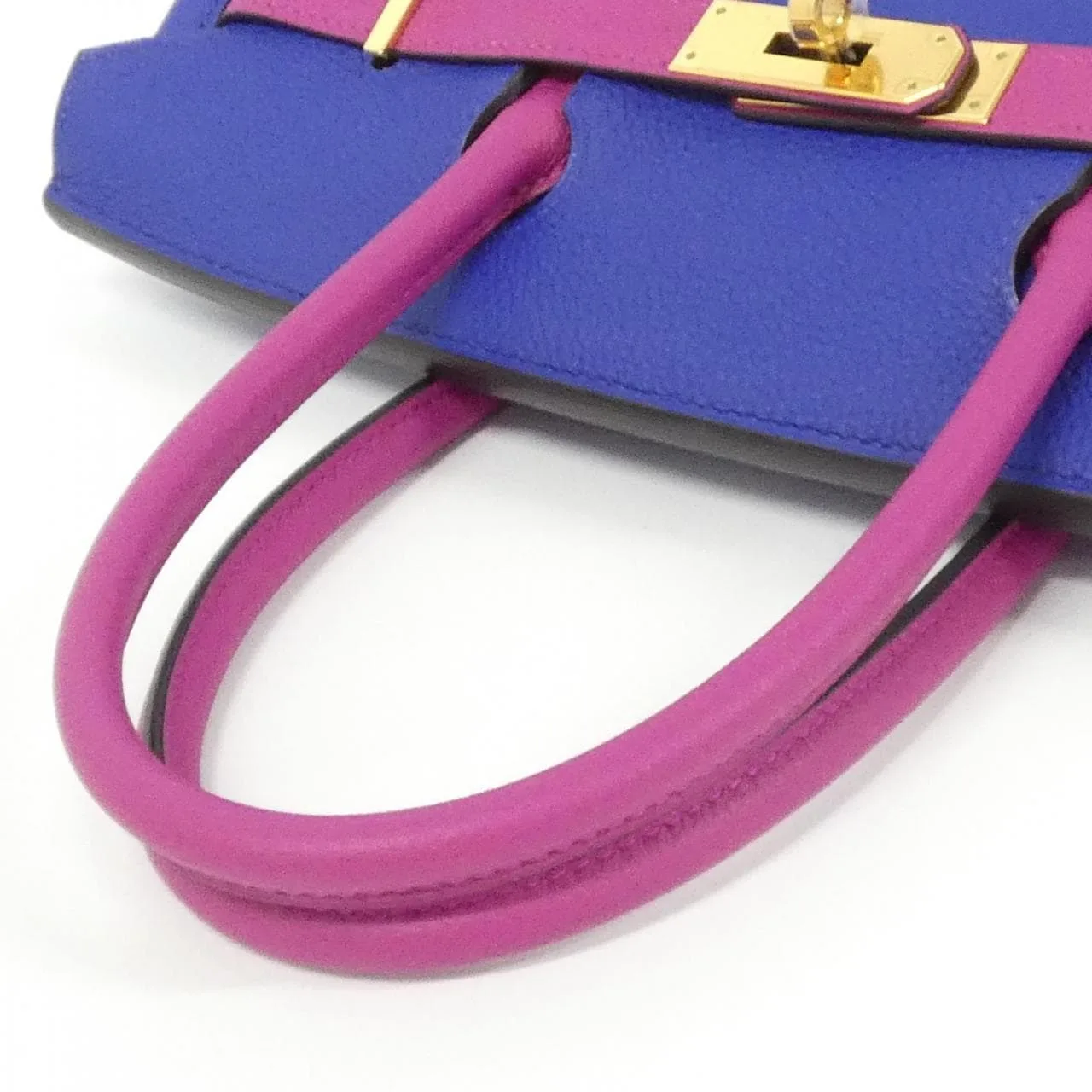 HERMES Birkin Handbag Togo 紫色 Togo 牛皮 中古品A - 縮圖 8