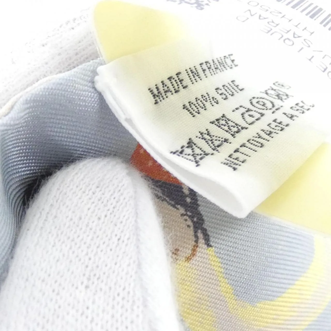 HERMES 064288S Scarf Black Rank A - Thumbnail 3