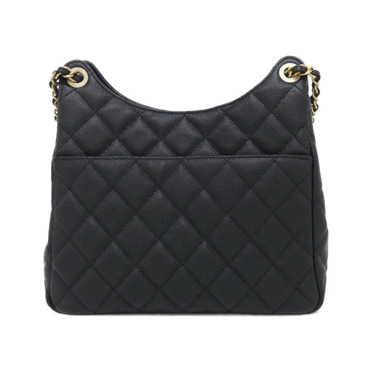 CHANEL Chanel 22 AS3690 Shoulder Grained Calfskin Black Grained Calfskin Rank A - Thumbnail 2