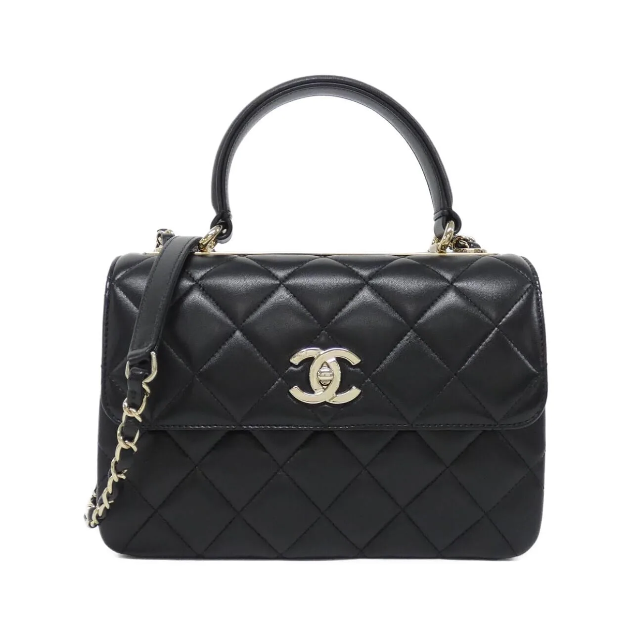 CHANEL 92236 Handbag Lambskin