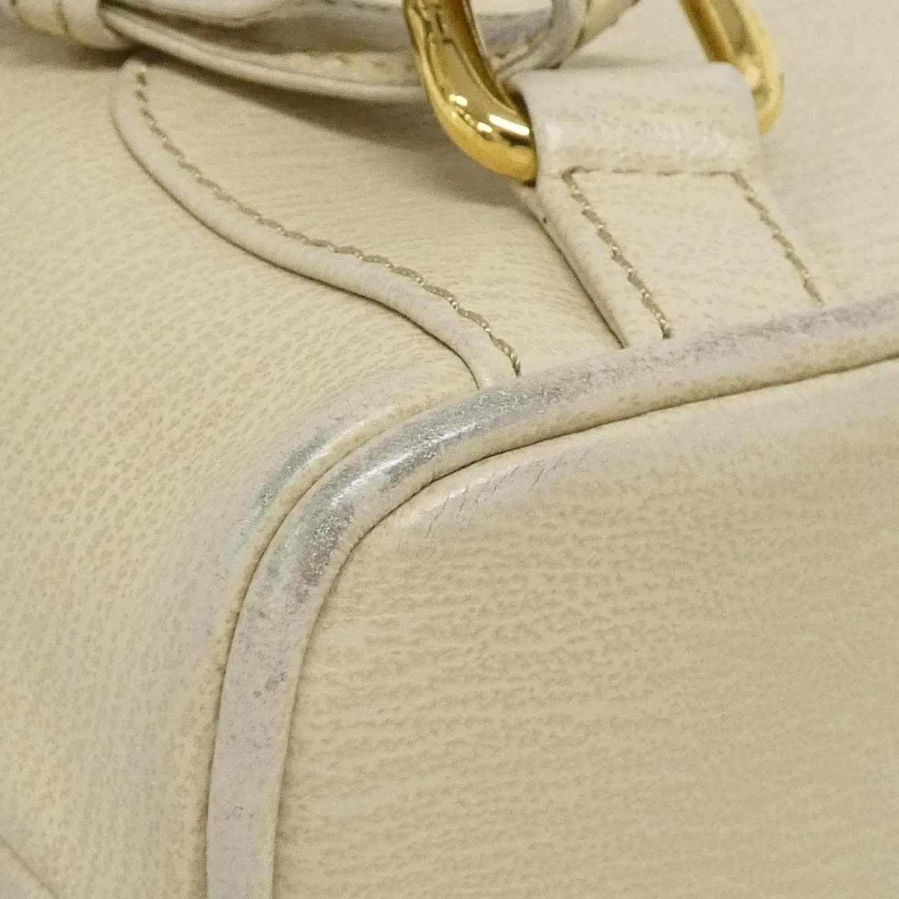 LOEWE Backpack Leather Black Leather Rank A - Thumbnail 3