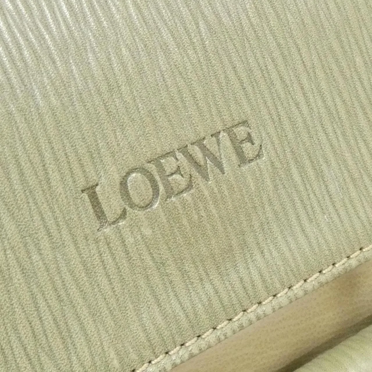 LOEWE Backpack Leather Black Leather Rank A - Thumbnail 5