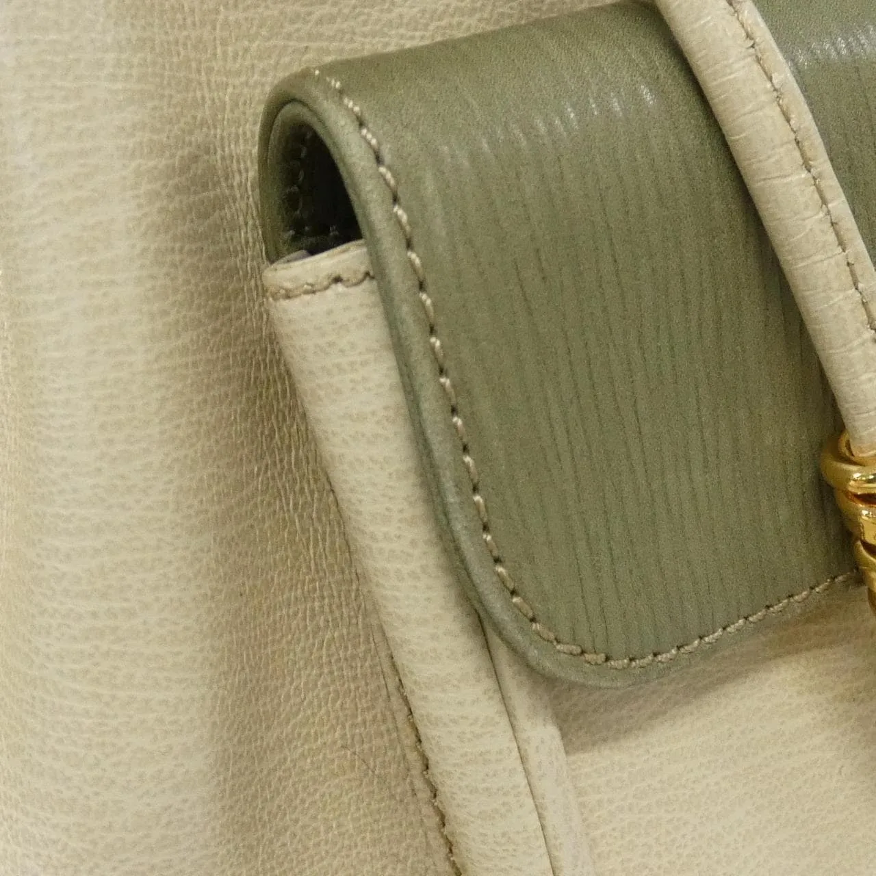 LOEWE Backpack Leather Black Leather Rank A - Thumbnail 6