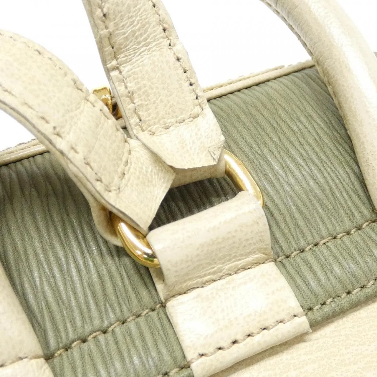 LOEWE Backpack Leather Black Leather Rank A - Thumbnail 7