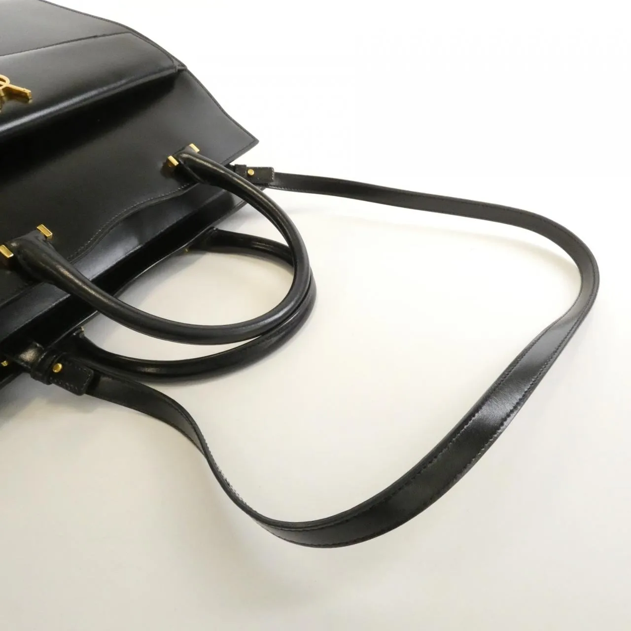 SAINT LAURENT 561203 03P0J Handbag 黑色 中古品A - 縮圖 5