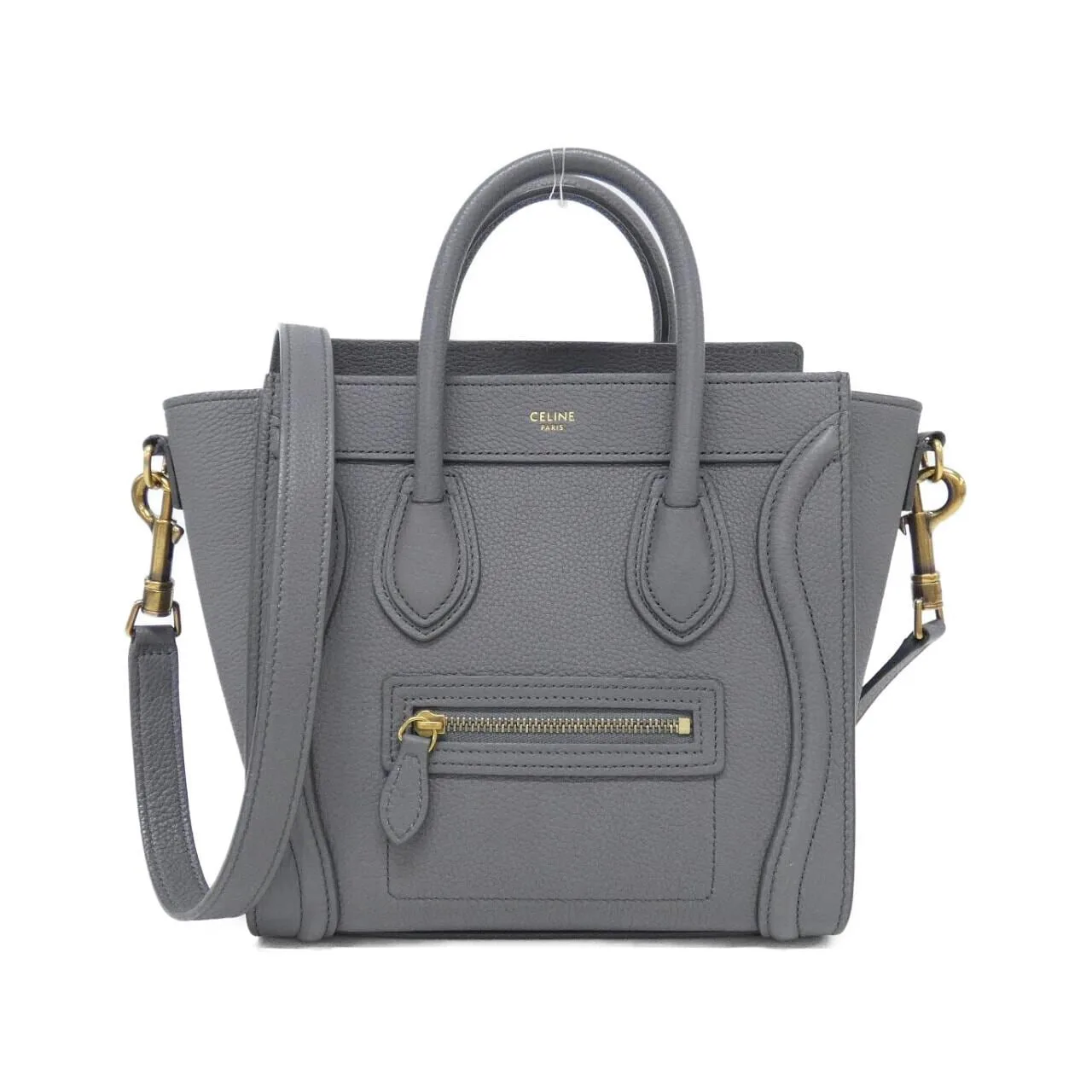 CELINE Luggage 189243AQL Handbag Black