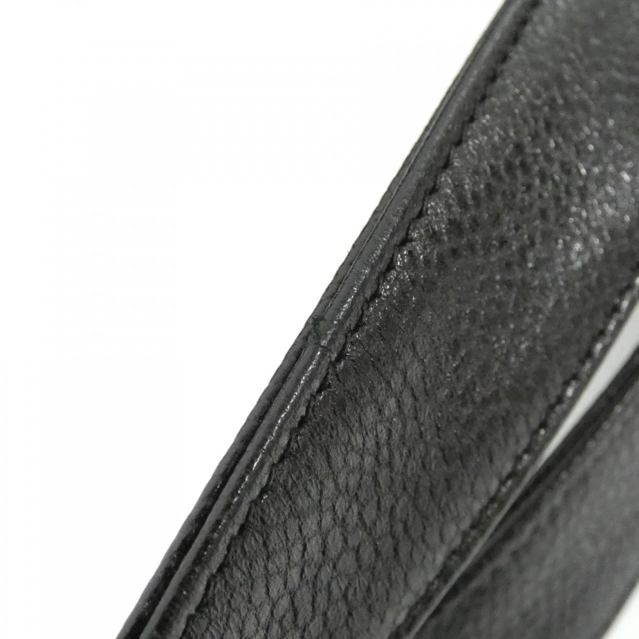 CHANEL 03675 Shoulder Grained Calfskin Black Grained Calfskin Rank A - Thumbnail 7