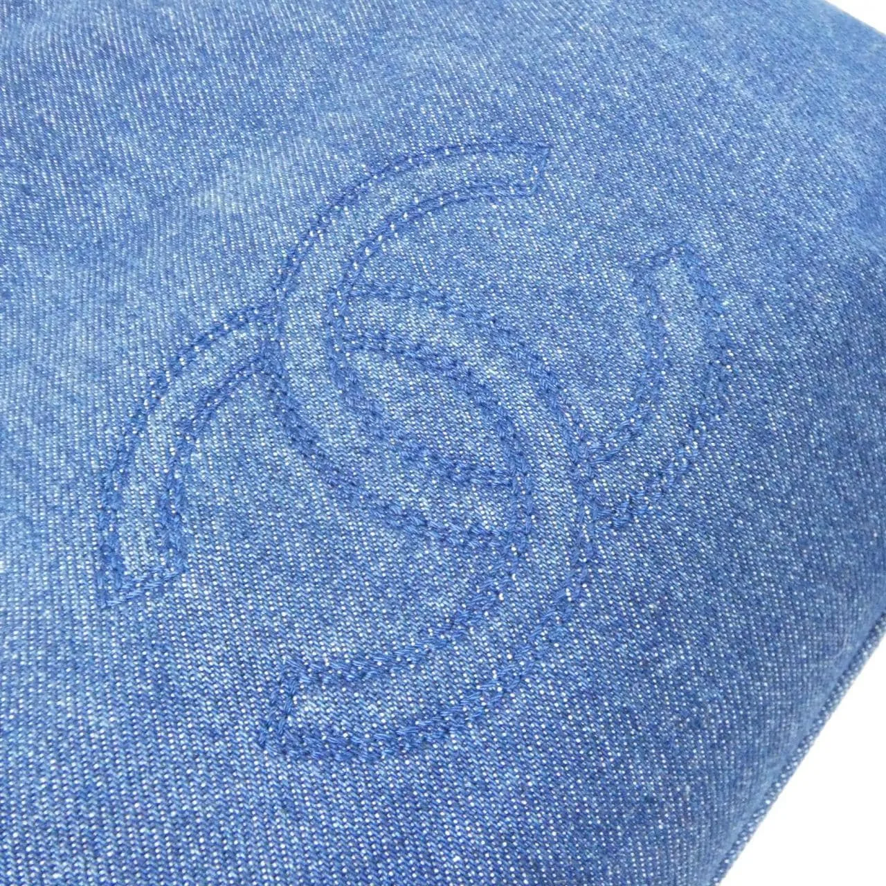 CHANEL Handbag Denim Brown Denim Rank B - Thumbnail 4