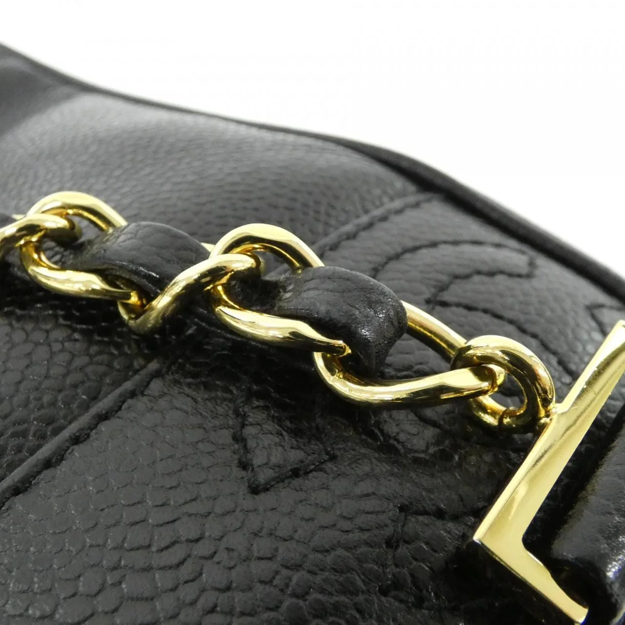 CHANEL 07266 Backpack Grained Calfskin 黑色 荔枝紋牛皮 中古品A - 縮圖 7