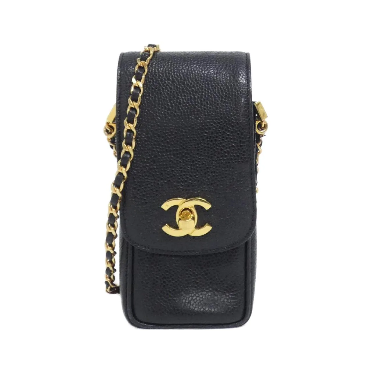 CHANEL Wallet Caviar Leather