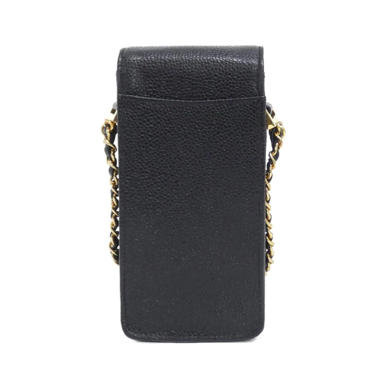 CHANEL Wallet Caviar Leather 黑色 Caviar Leather 中古品A - 縮圖 2