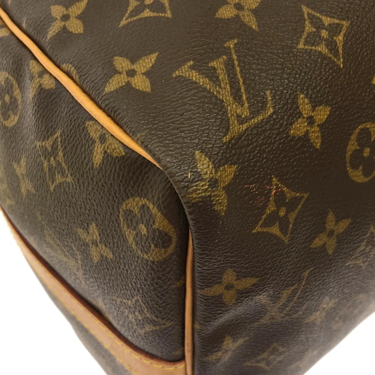 LOUIS VUITTON Keepall M41418 Boston Monogram 黑色 Monogram 中古品A - 縮圖 3