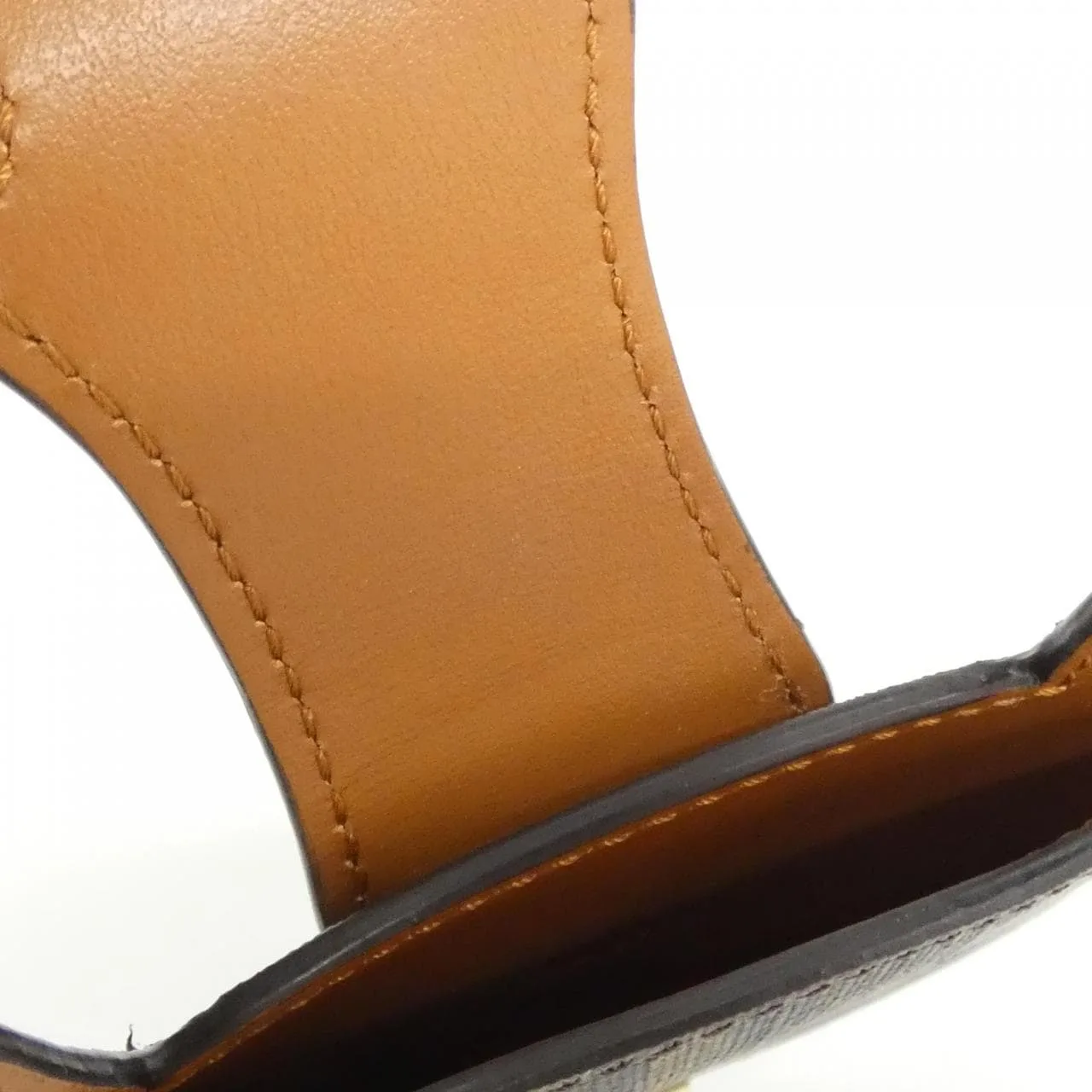 FENDI 8M0524 AYIY Card Case Canvas 黑色 帆布 中古品A - 縮圖 8