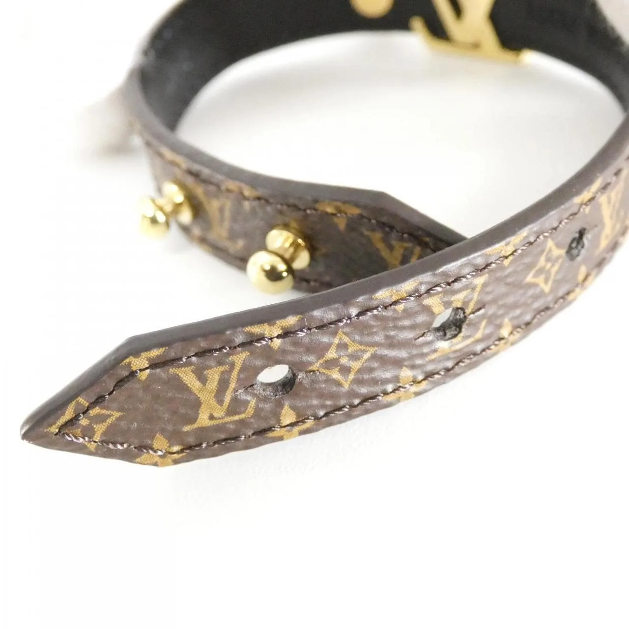 LOUIS VUITTON M8526F Accessories Monogram 黑色 Monogram 中古品A - 縮圖 4