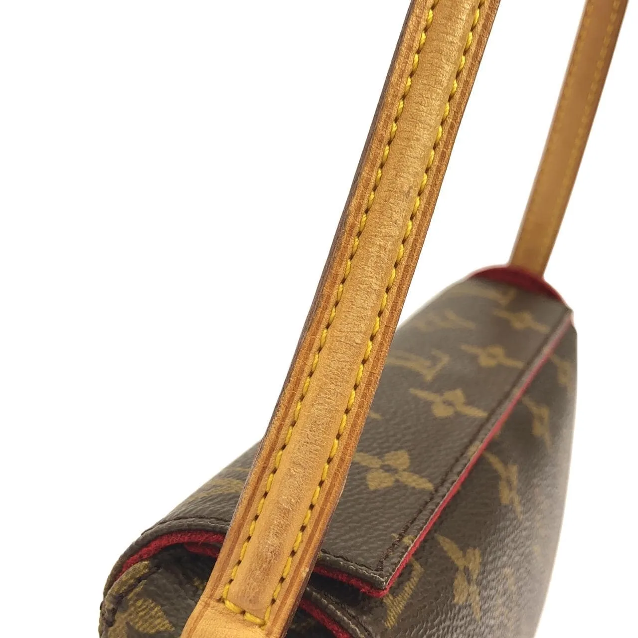 LOUIS VUITTON M51900 Handbag Monogram 黑色 Monogram 中古品B - 縮圖 5