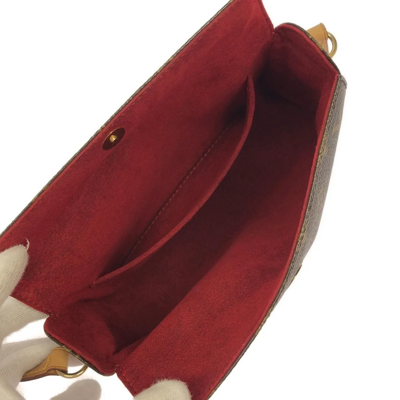 LOUIS VUITTON M51900 Handbag Monogram 黑色 Monogram 中古品B - 縮圖 6