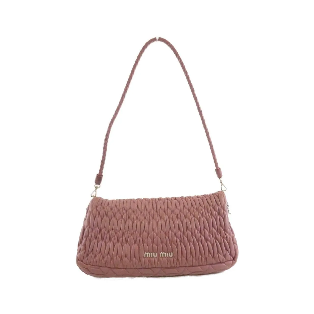MIU MIU RP0233 Shoulder 黑色 中古品B - 縮圖 2