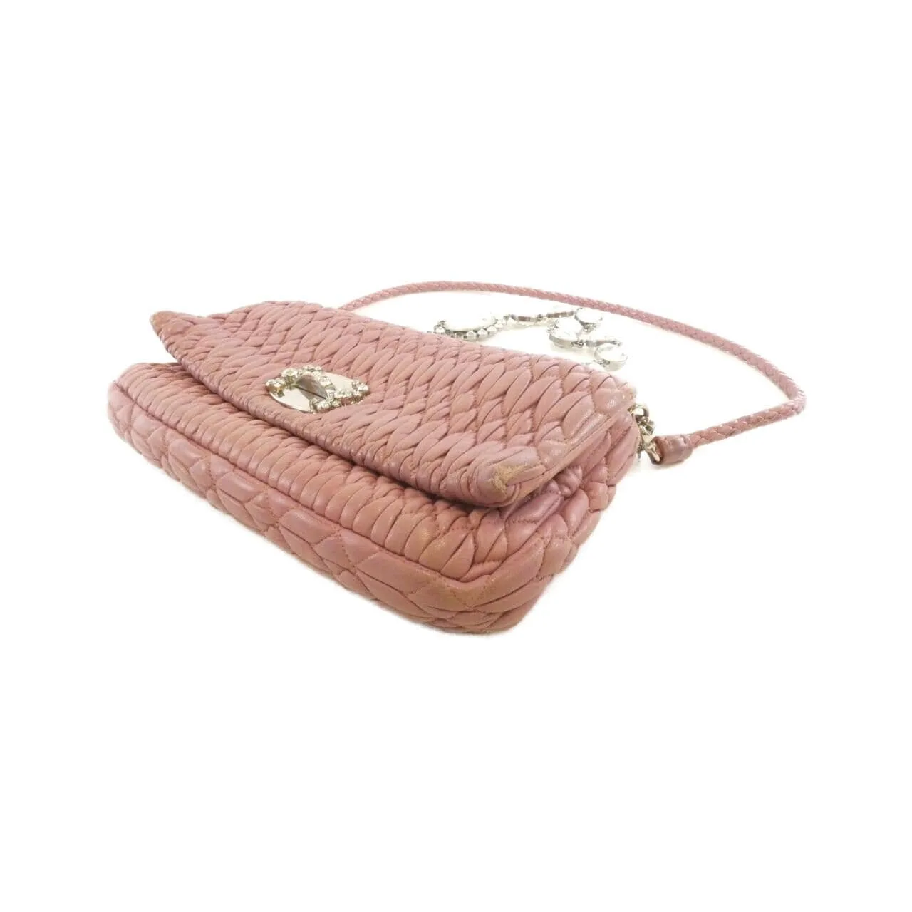 MIU MIU RP0233 Shoulder 黑色 中古品B - 縮圖 3