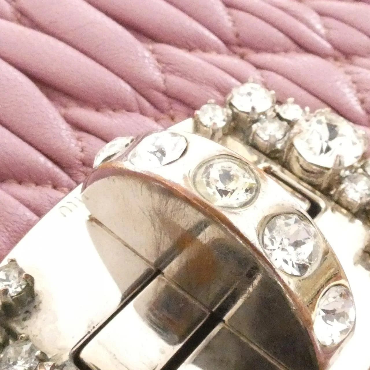 MIU MIU RP0233 Shoulder 黑色 中古品B - 縮圖 5