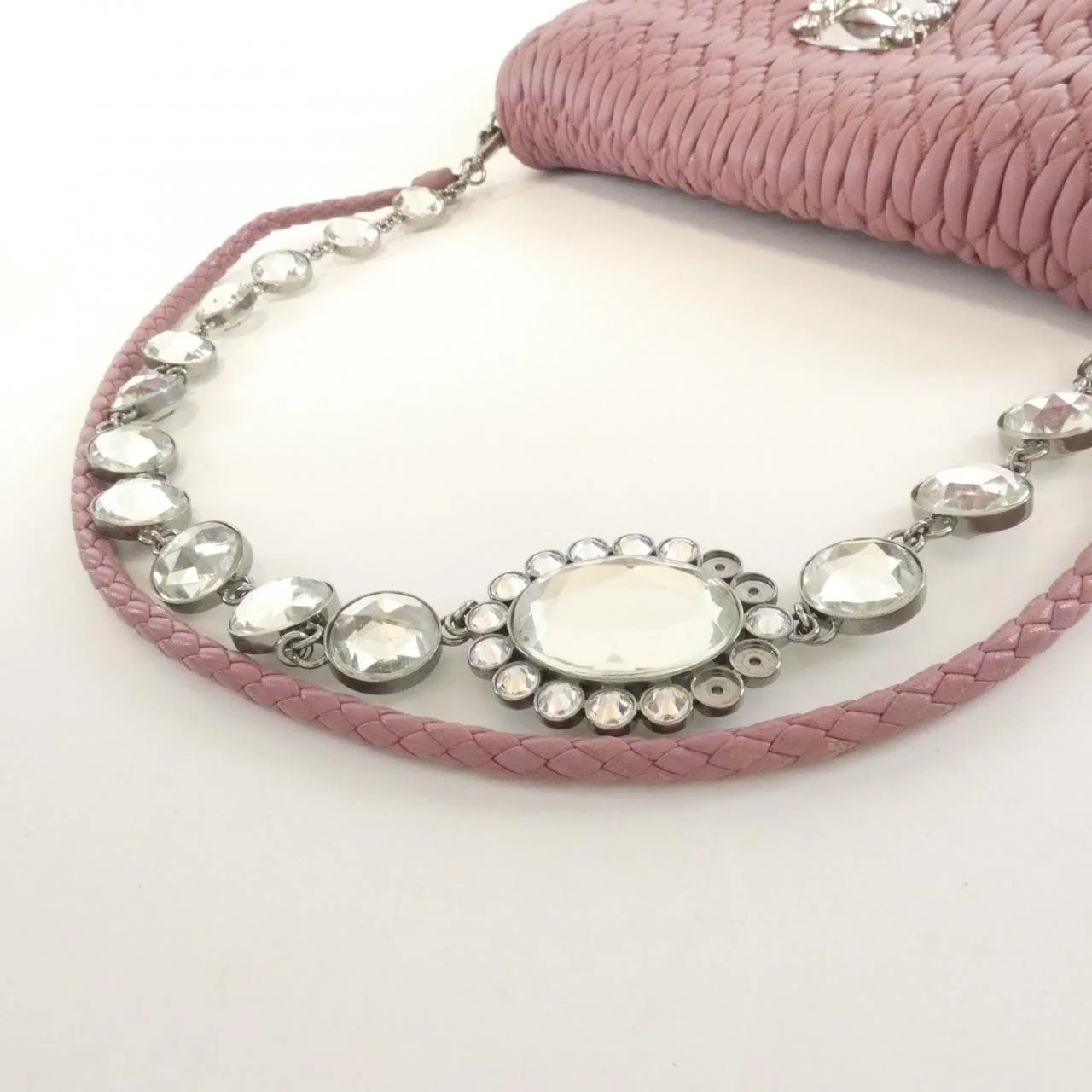 MIU MIU RP0233 Shoulder 黑色 中古品B - 縮圖 6