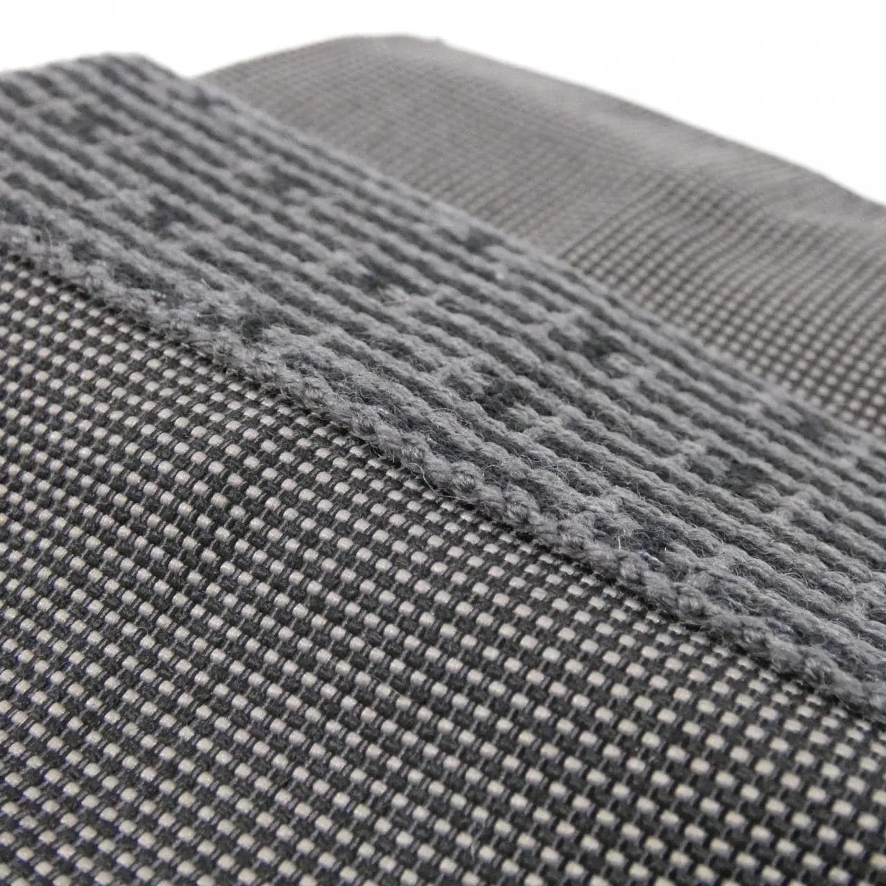 HERMES 100967M Shoulder Canvas 黑色 帆布 中古品A - 縮圖 3