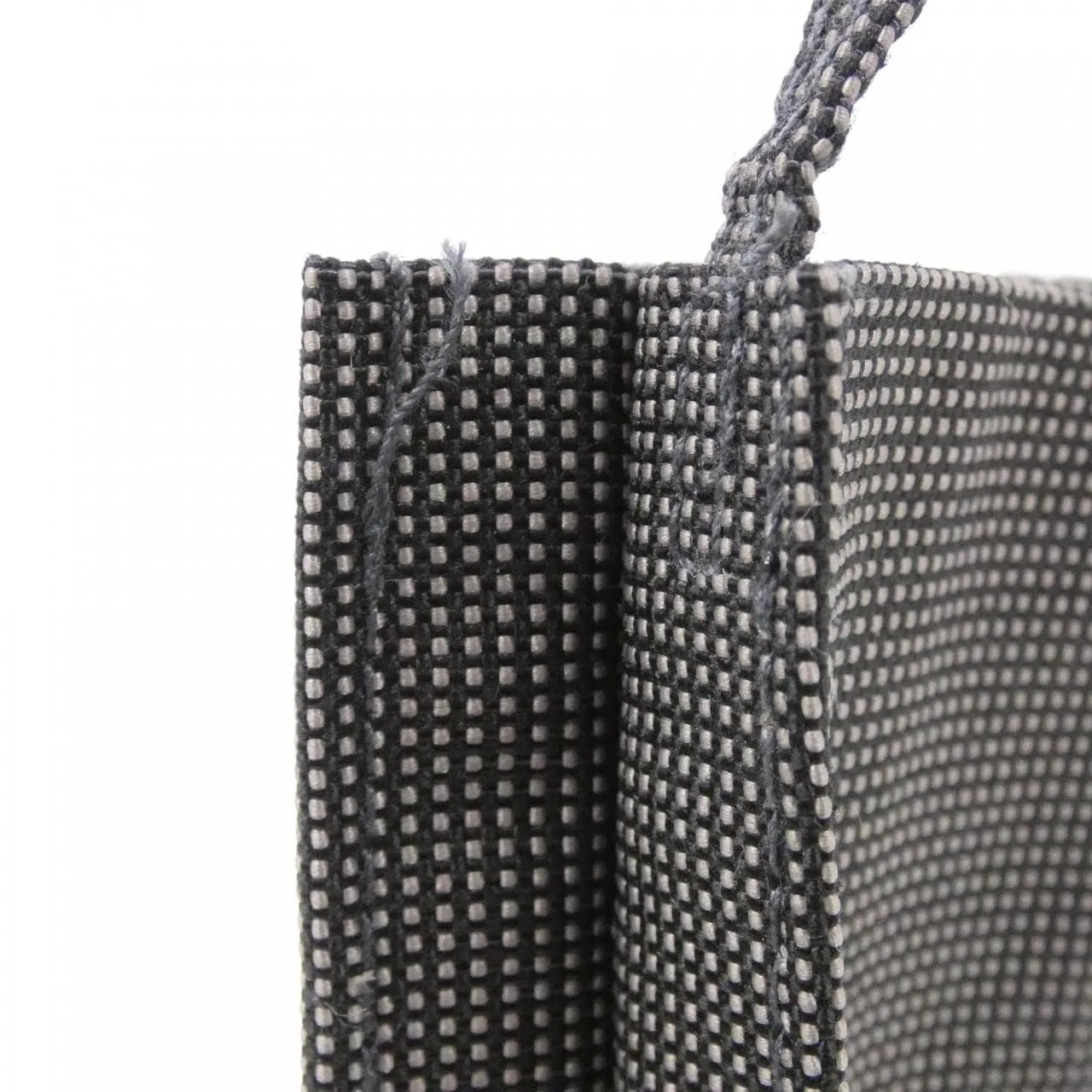 HERMES 100967M Shoulder Canvas 黑色 帆布 中古品A - 縮圖 4