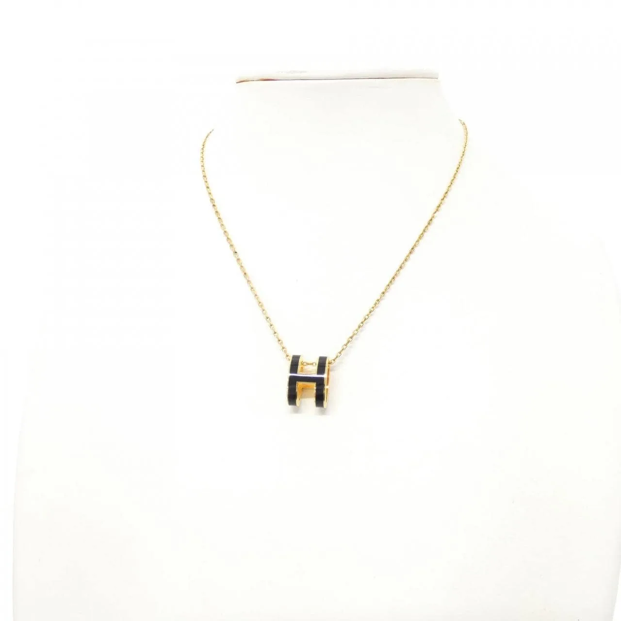 HERMES 147991F Accessories 黑色 中古品A - 縮圖 5