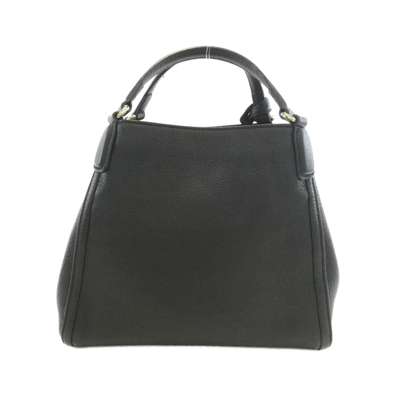 GUCCI 336751 A7M0G Handbag Leather Black Leather Rank A - Thumbnail 2