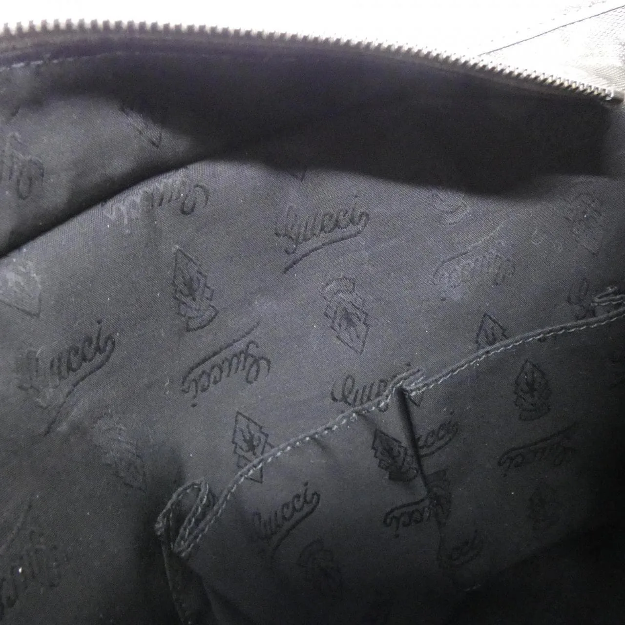 GUCCI 211138 FU4FR 手提包 黑色 中古品A - 縮圖 10