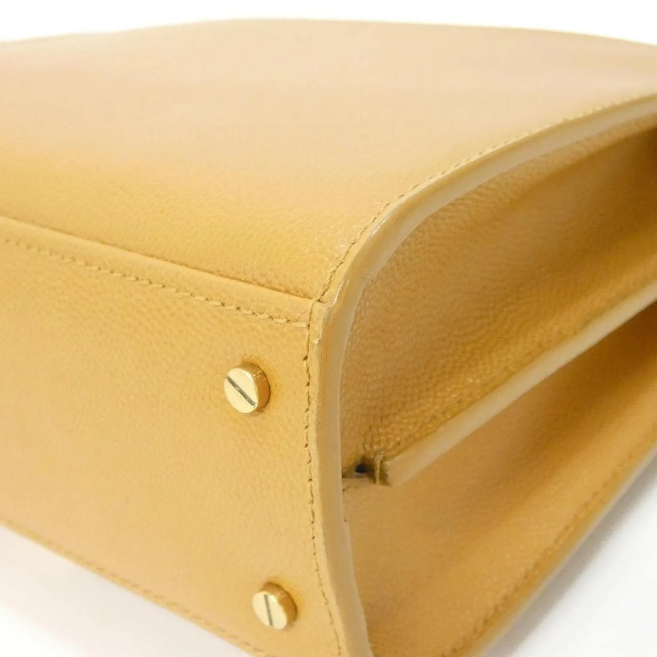 SAINT LAURENT Cassandre 623930 BOW0W Handbag Beige Rank A - Thumbnail 3