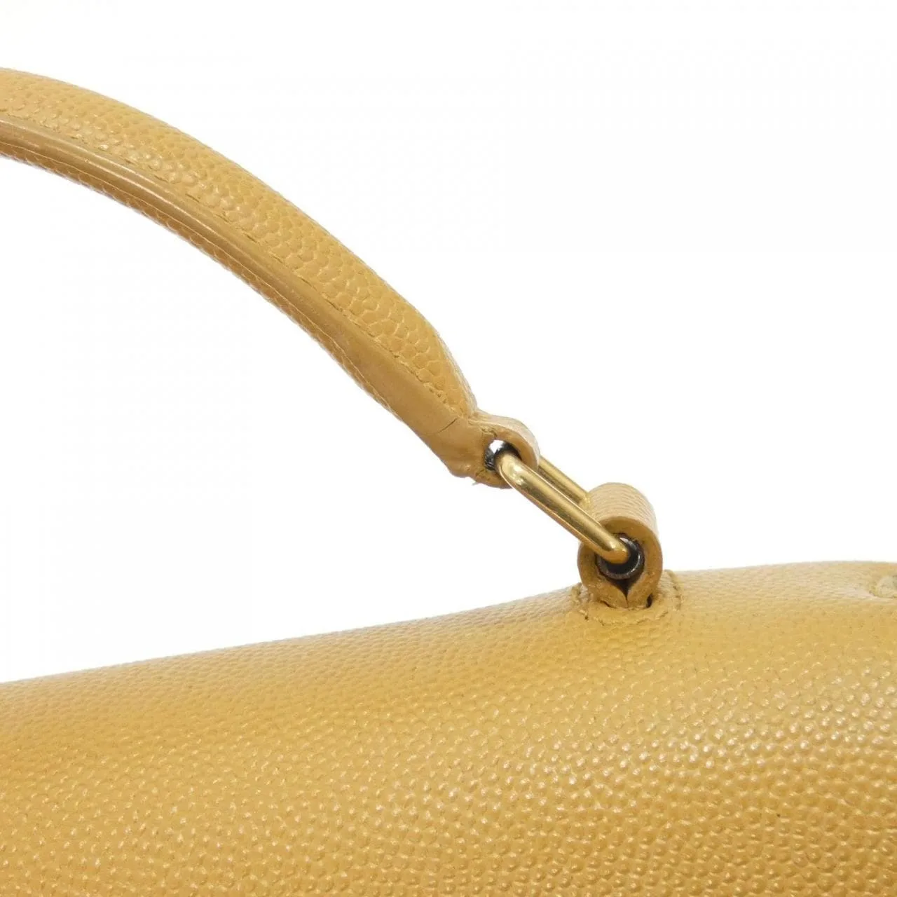 SAINT LAURENT Cassandre 623930 BOW0W Handbag Beige Rank A - Thumbnail 7