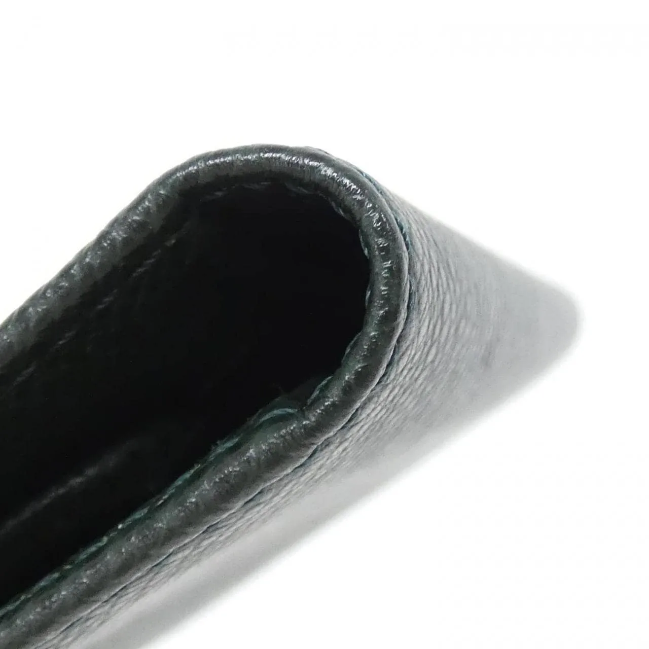 LOUIS VUITTON M30414 Coin Case 黑色 中古品A - 縮圖 3