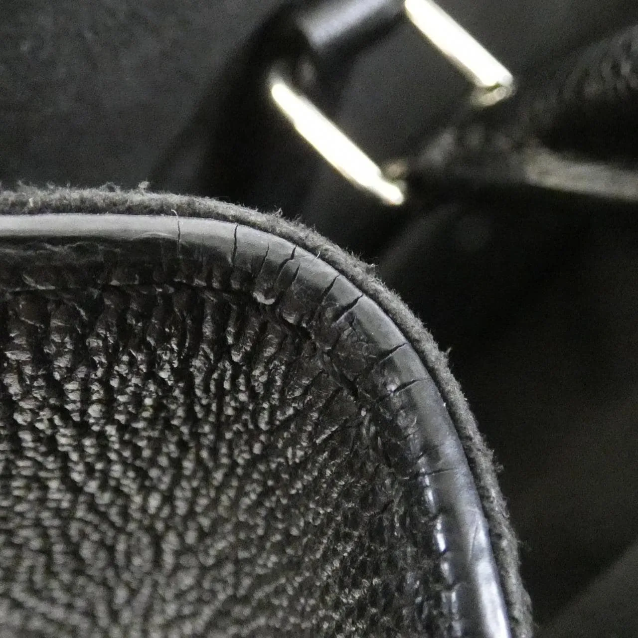 LOUIS VUITTON Twist M54810 托特包 Epi 黑色 Epi 中古品B - 縮圖 5