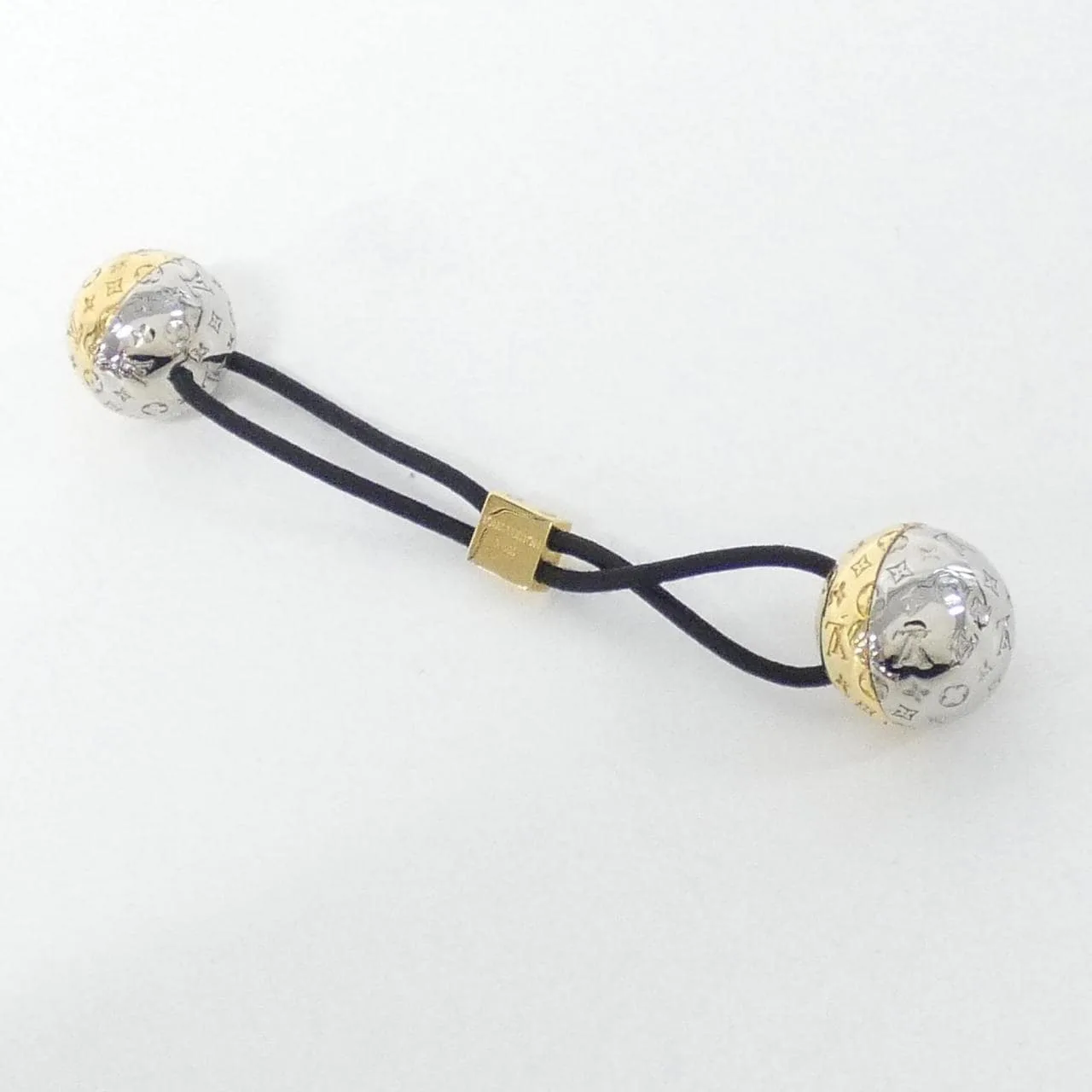 LOUIS VUITTON M80266 Accessories Lambskin 黑色 羊皮 中古品A - 縮圖 3