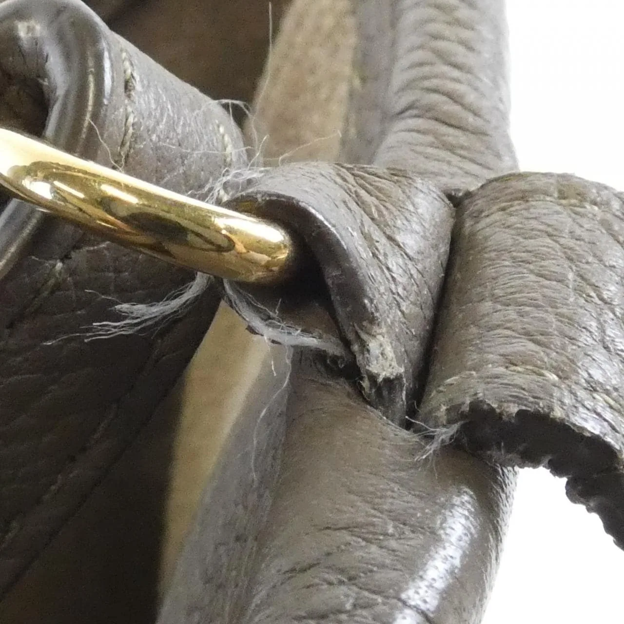 CELINE Cabas 194073CR7 Handbag 黑色 中古品B - 縮圖 7