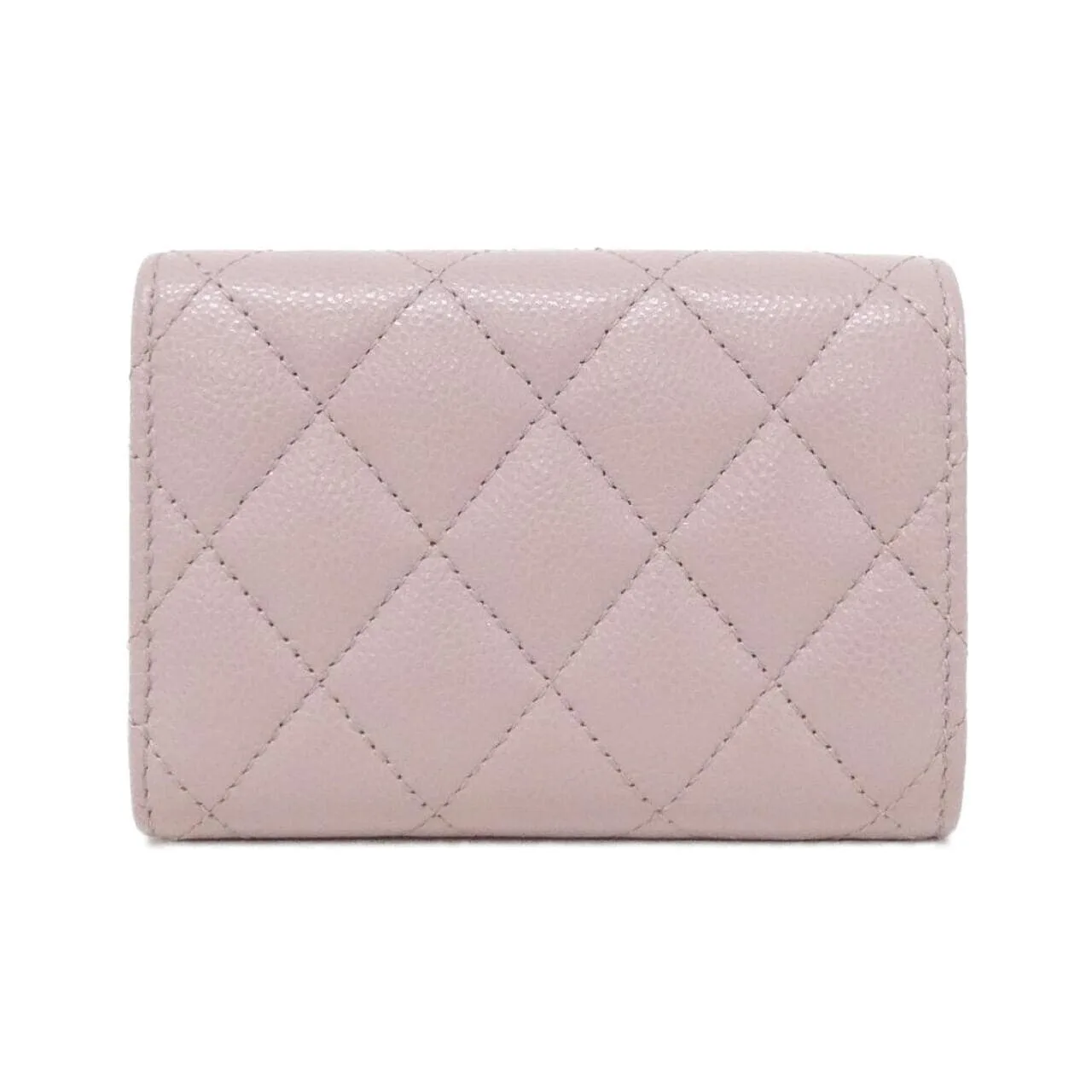 CHANEL Timeless Classic AP0230 Wallet Grained Calfskin 粉色 荔枝紋牛皮 中古品A - 縮圖 2