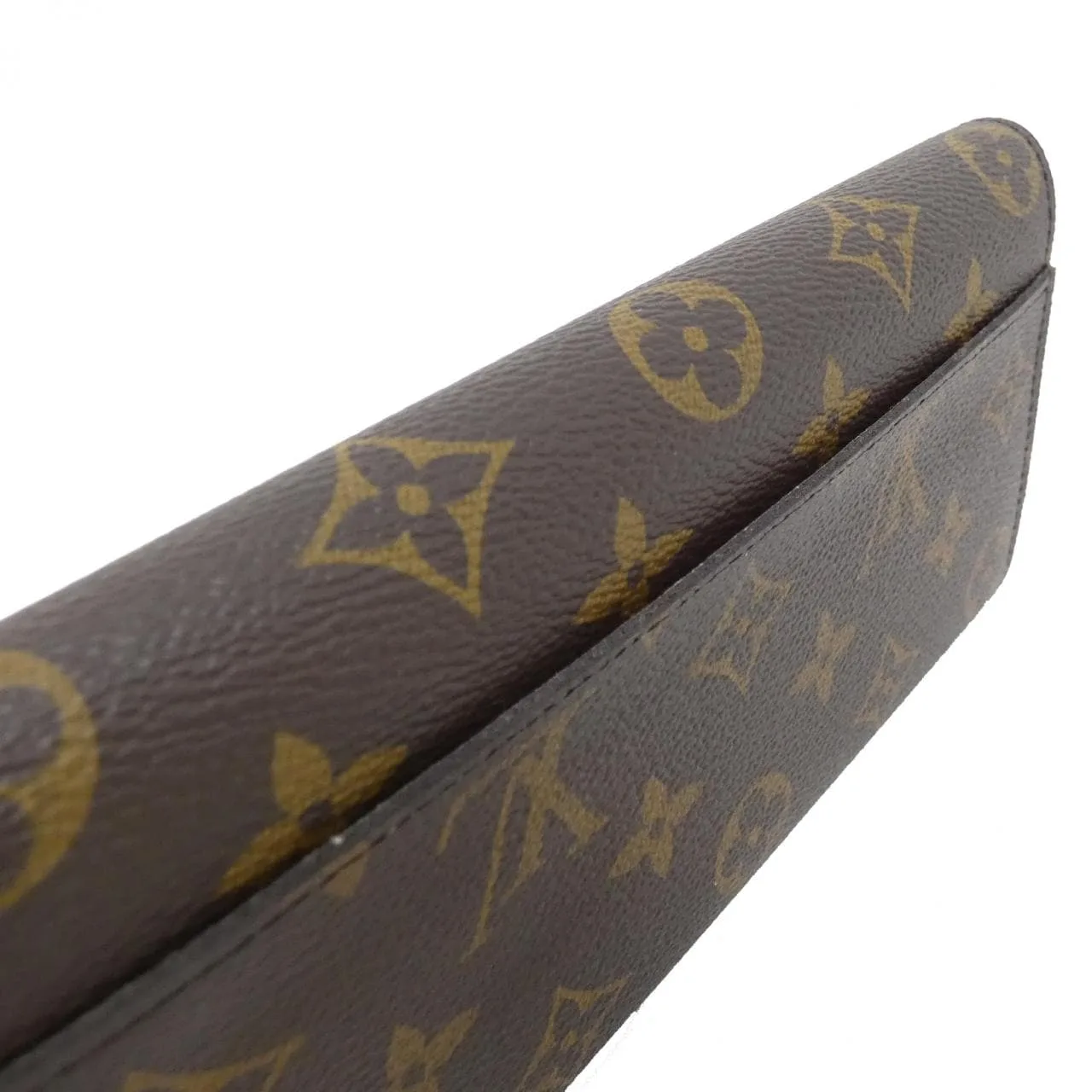 LOUIS VUITTON M62235 Wallet Monogram 黑色 Monogram 中古品A - 縮圖 3
