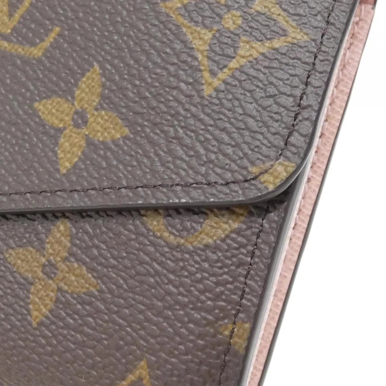 LOUIS VUITTON M62235 Wallet Monogram 黑色 Monogram 中古品A - 縮圖 4