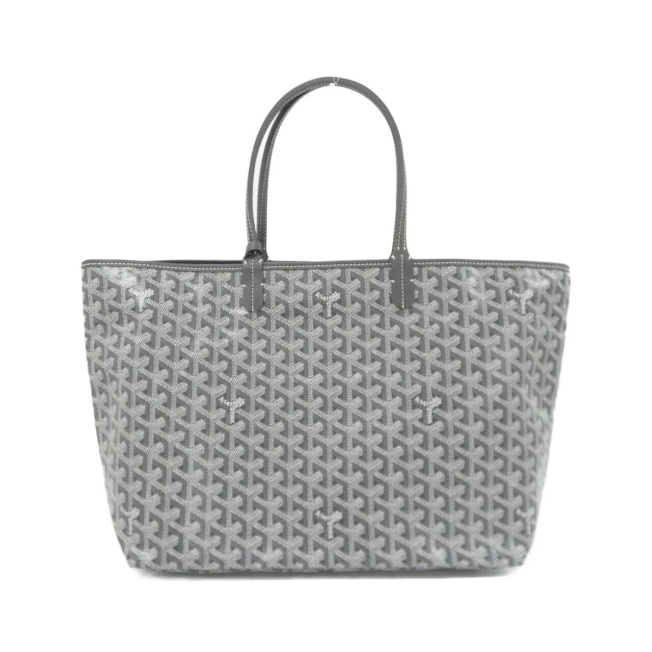 GOYARD Saint Louis AMA LOUIS PM Tote Canvas Grey
