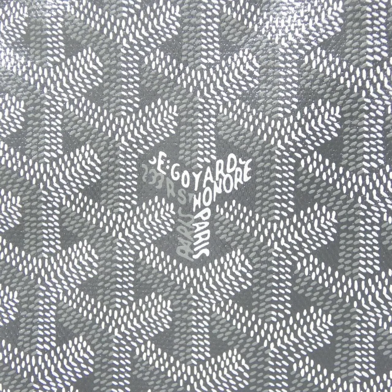 GOYARD Saint Louis AMA LOUIS PM Tote Canvas 灰色 帆布 中古品A - 縮圖 4