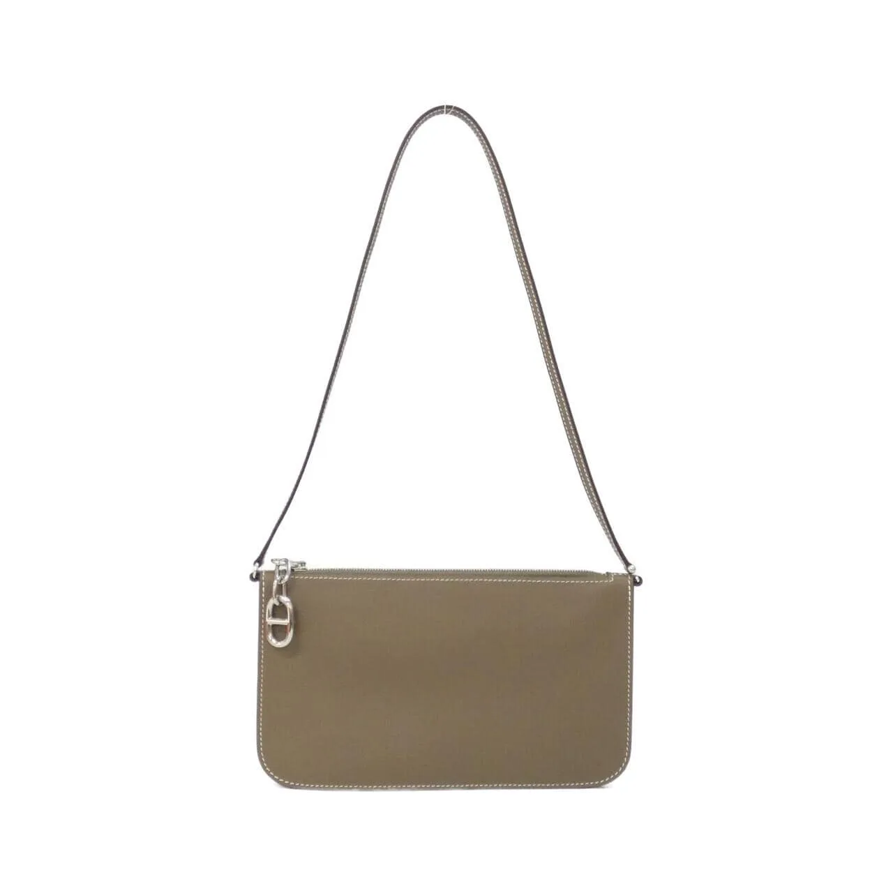 HERMES 086888CK Pouch Etoupe 中古品A - 圖片 1
