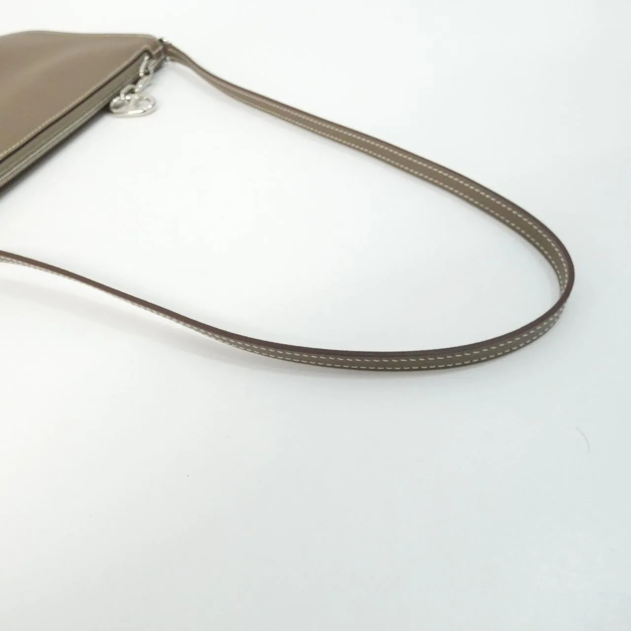 HERMES 086888CK Pouch Etoupe 中古品A - 縮圖 4