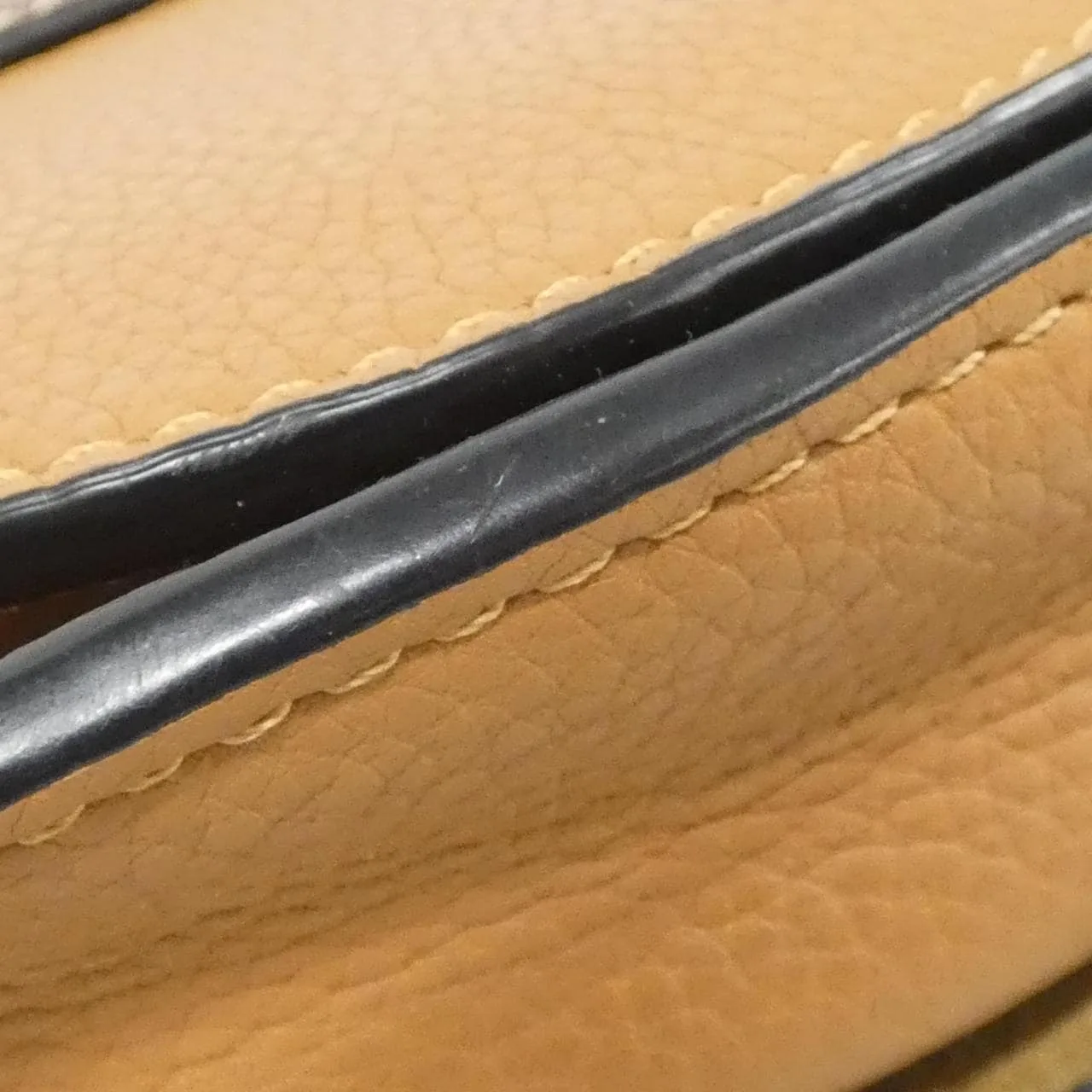 LOEWE Gate 321 12 U62 Shoulder 黑色 中古品A - 縮圖 5