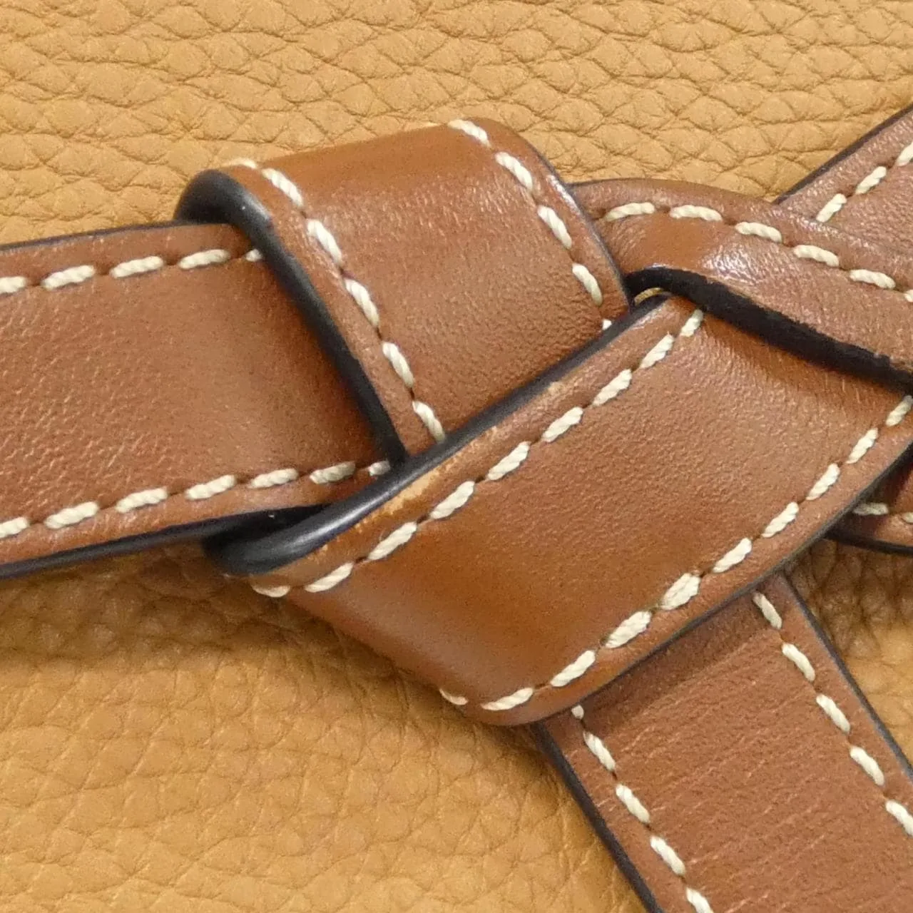 LOEWE Gate 321 12 U62 Shoulder 黑色 中古品A - 縮圖 6