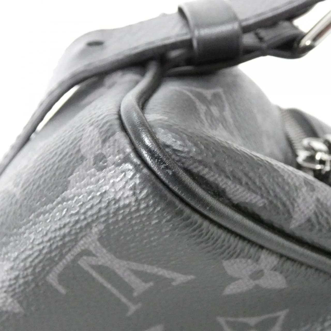 LOUIS VUITTON Eclipse M83113 Pouch Monogram Black Monogram Rank A - Thumbnail 4